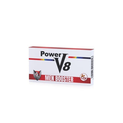 Capsule Power V8 pentru potenta, erectii puternice, intarziere ejaculare si stimularea libidoului barbatilor, 4 capsule